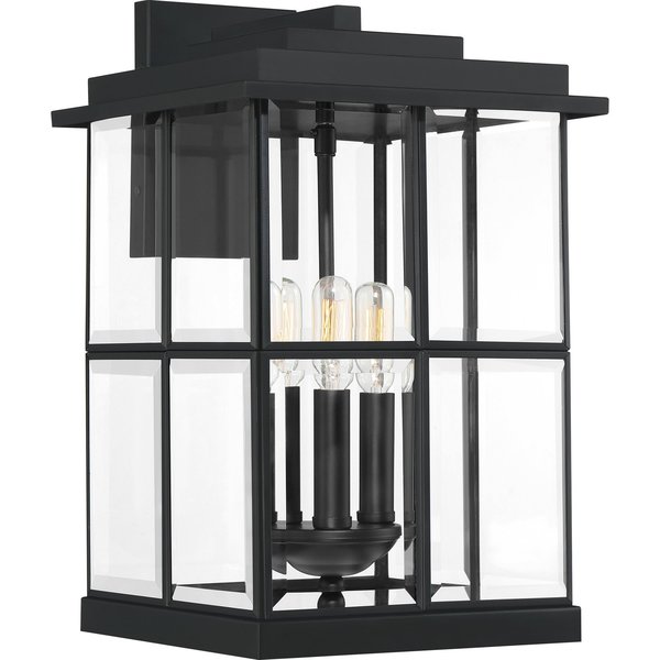 Quoizel Mulligan Outdoor Wall Lantern MGN8410MBK